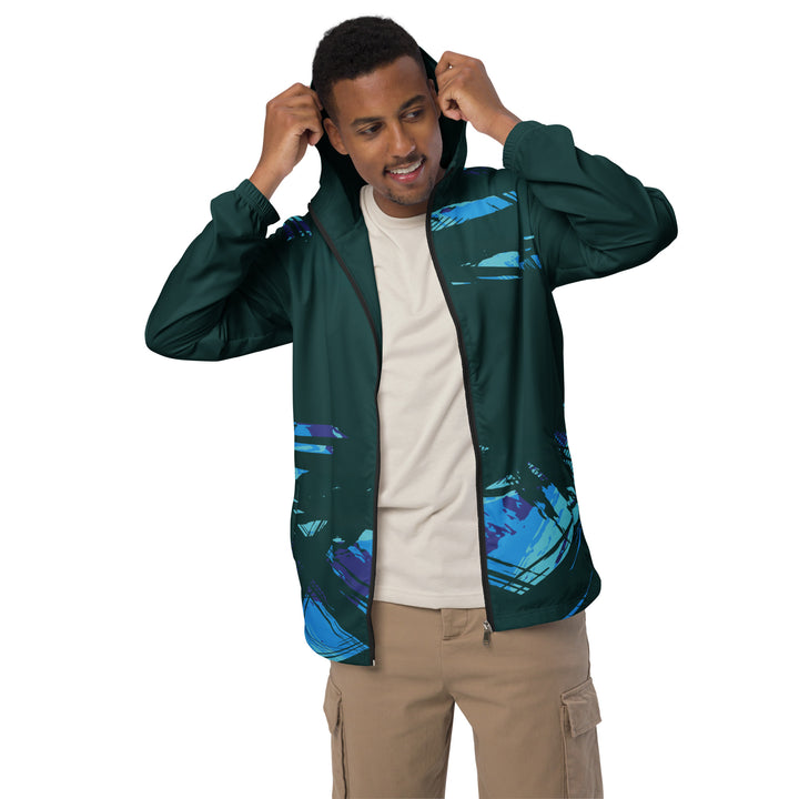 Men’s Windbreaker - Blue Secret