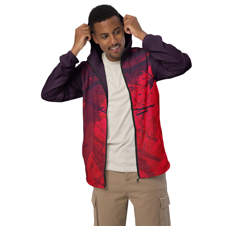 Men’s Windbreaker - Red Finish