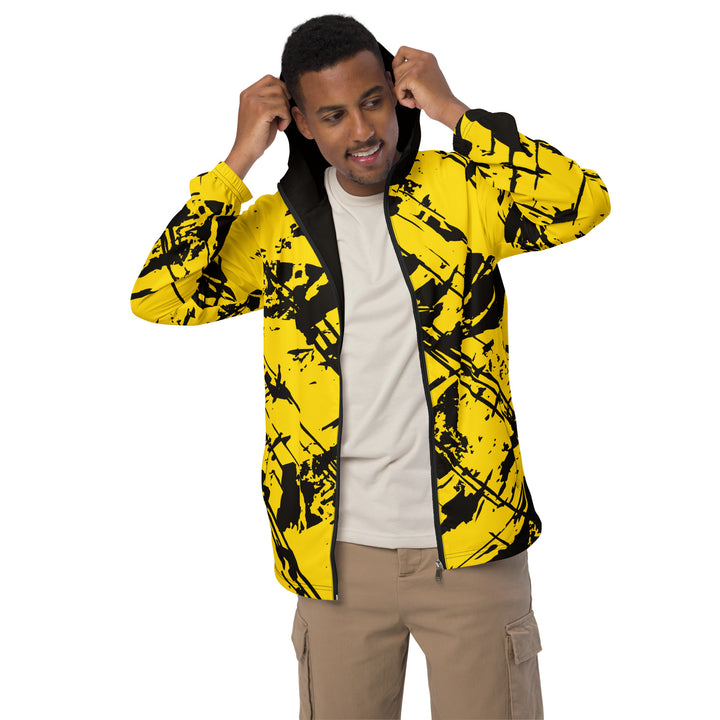 Men’s Windbreaker - Yellow-Black Source