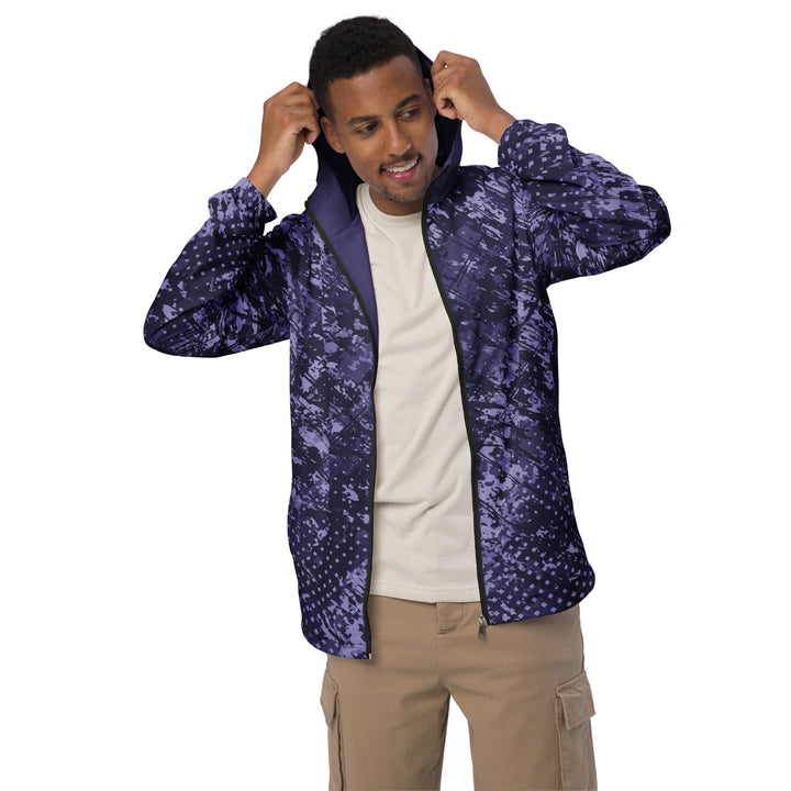 Men’s Windbreaker - Purple Hyper