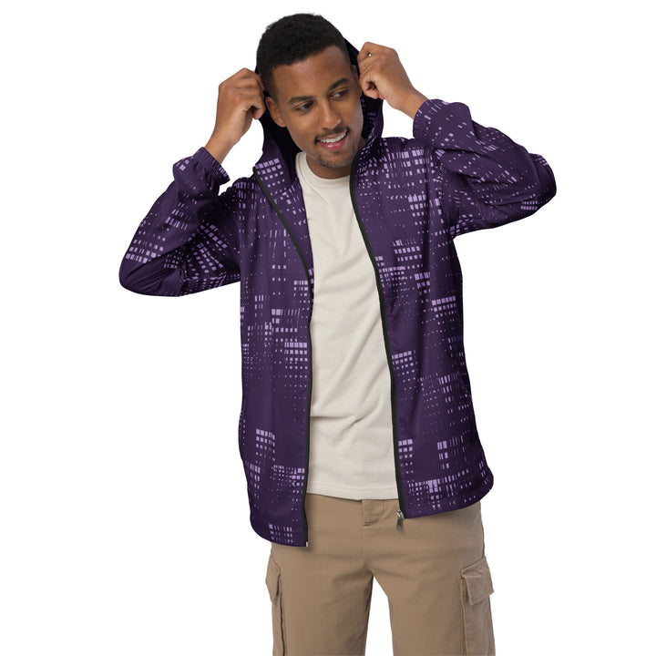 Men’s Windbreaker - Purple Blast