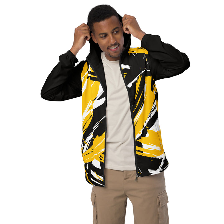 Men’s Windbreaker - Black-Yellow Craft