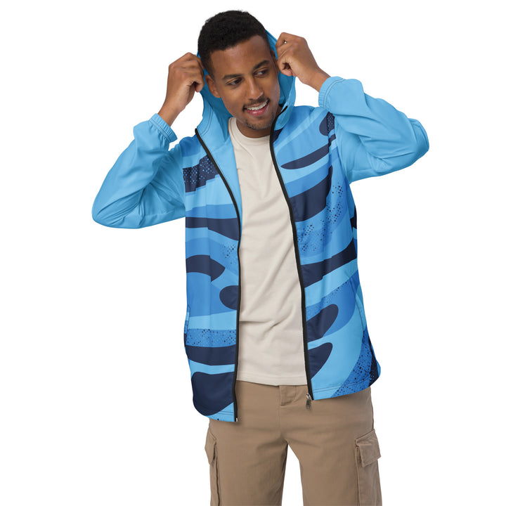 Men’s Windbreaker - Blue Go