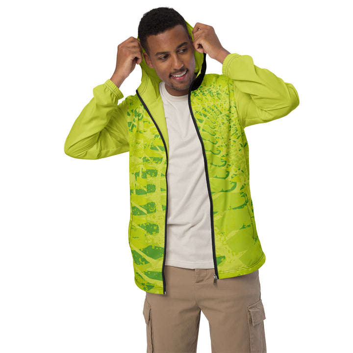 Men’s Windbreaker - Green Skip