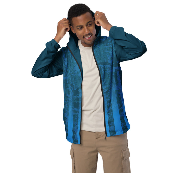 Men’s Windbreaker - Blue Light