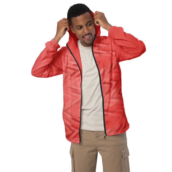 Men’s Windbreaker - Red Track