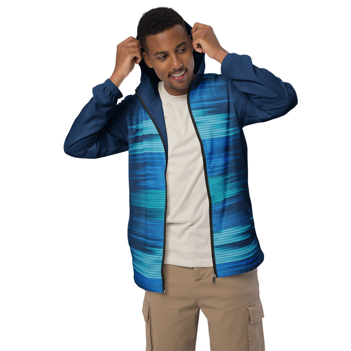 Men’s Windbreaker - Blue Mirage