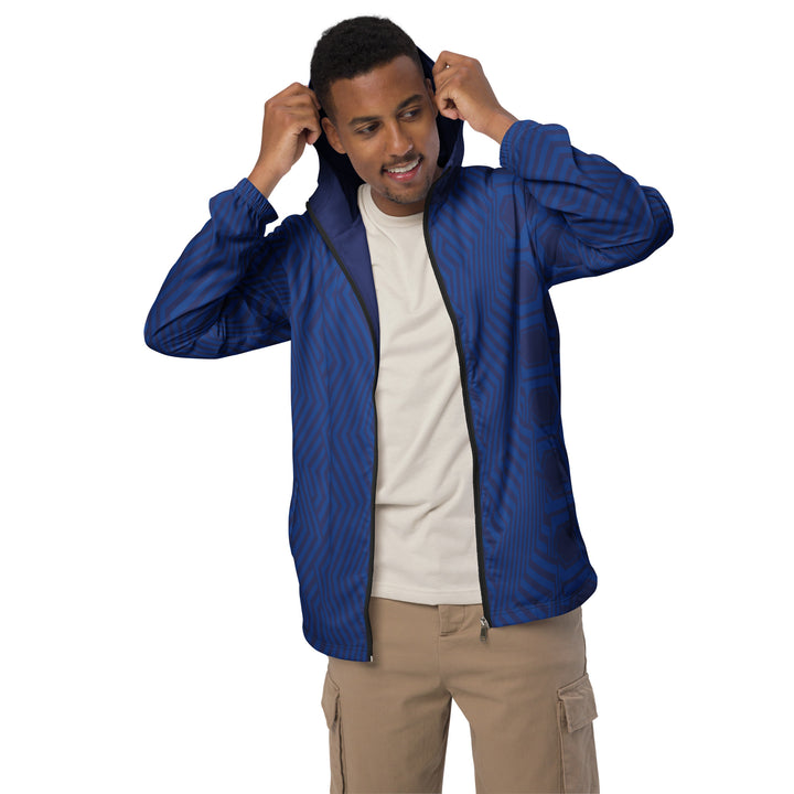 Men’s Windbreaker - Blue Way