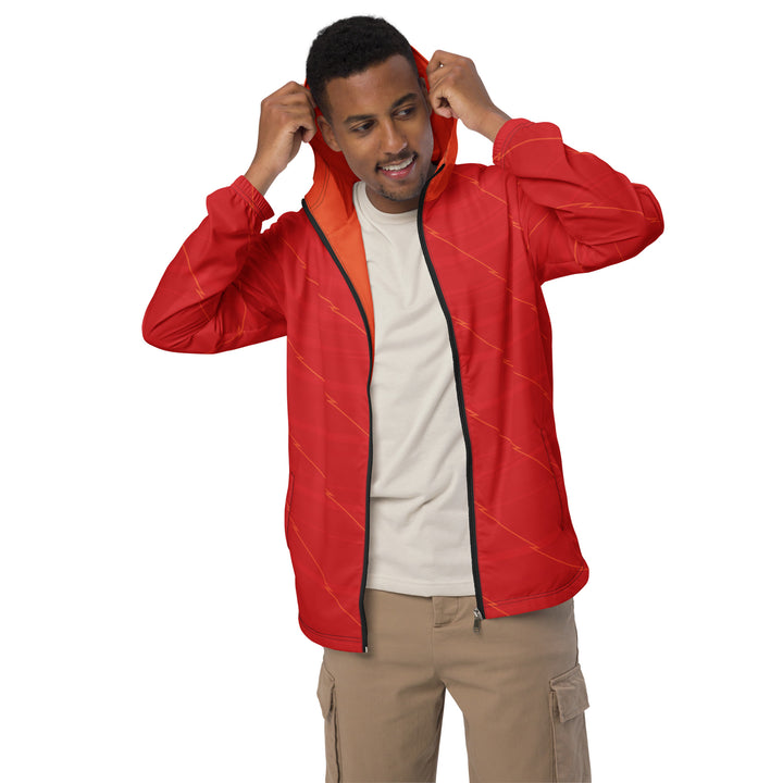 Men’s Windbreaker - Red Wire