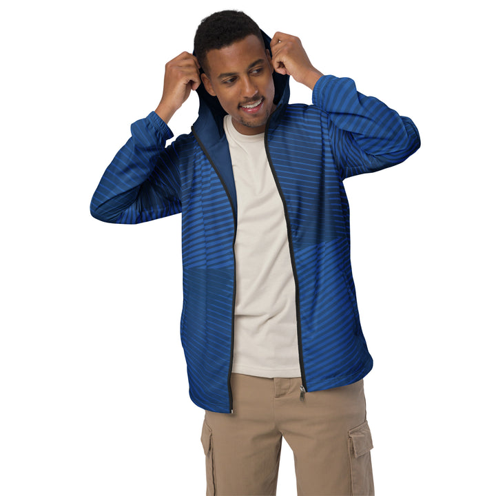 Men’s Windbreaker - Blue Diamond