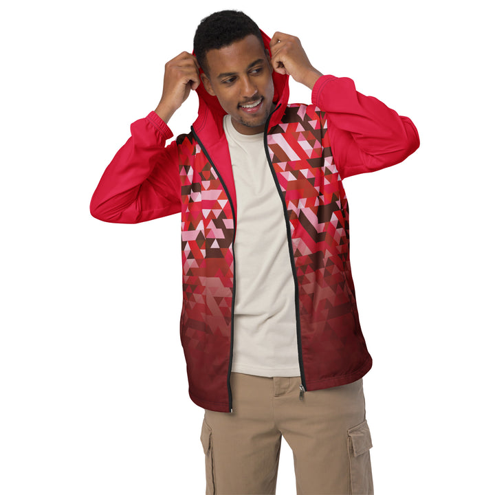 Men’s Windbreaker - Red Triangle