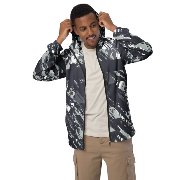 Men’s Windbreaker - Grey Step