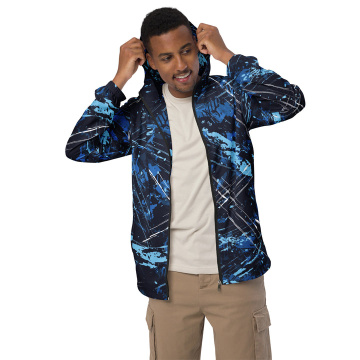 Men’s Windbreaker - Blue Battle