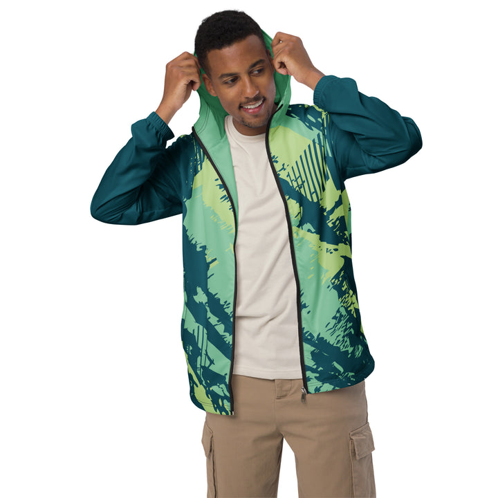 Men’s Windbreaker - Green View