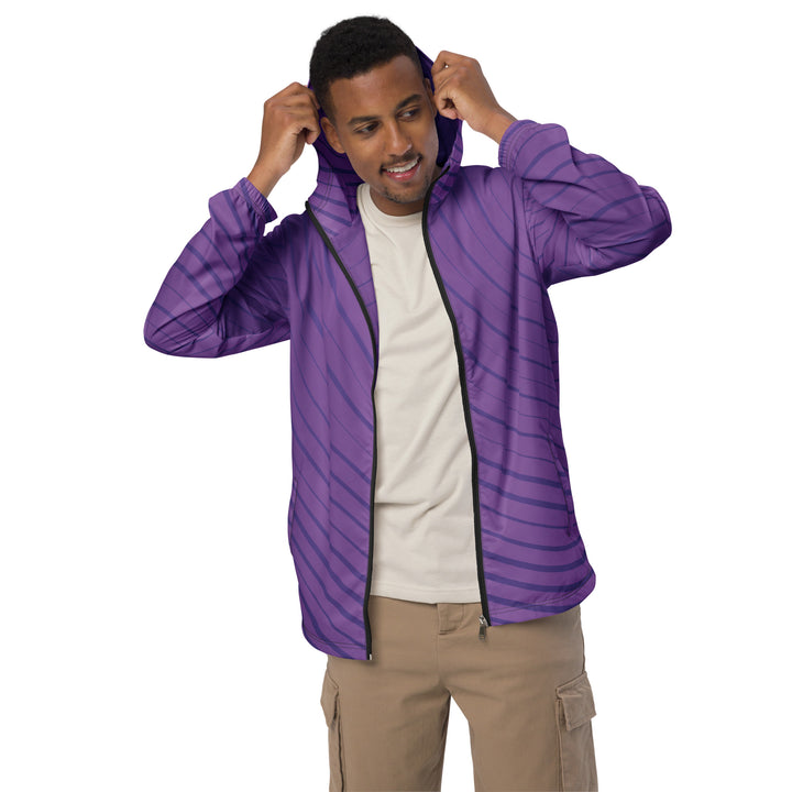 Men’s Windbreaker - Purple Sound