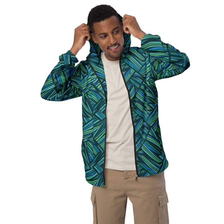 Men’s Windbreaker - Green Lagoon