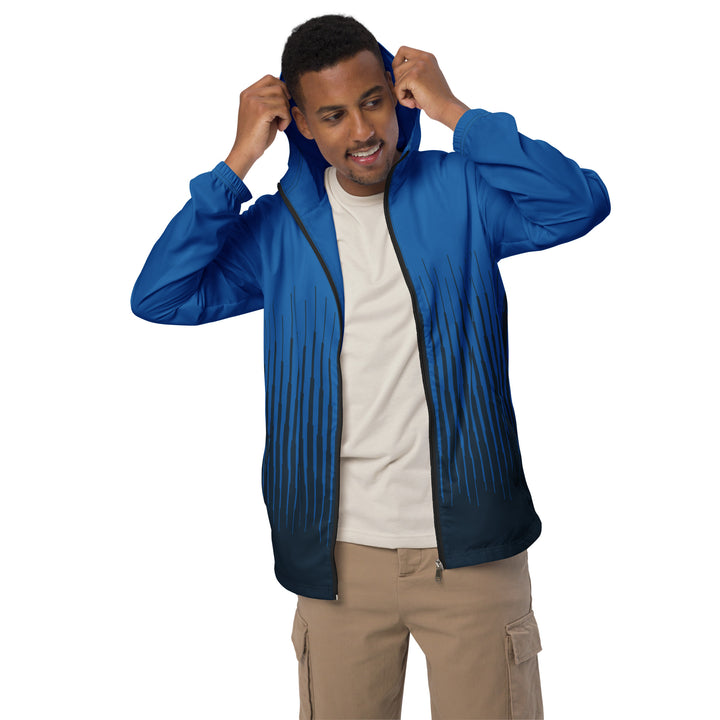 Men’s Windbreaker - Blue Barrier