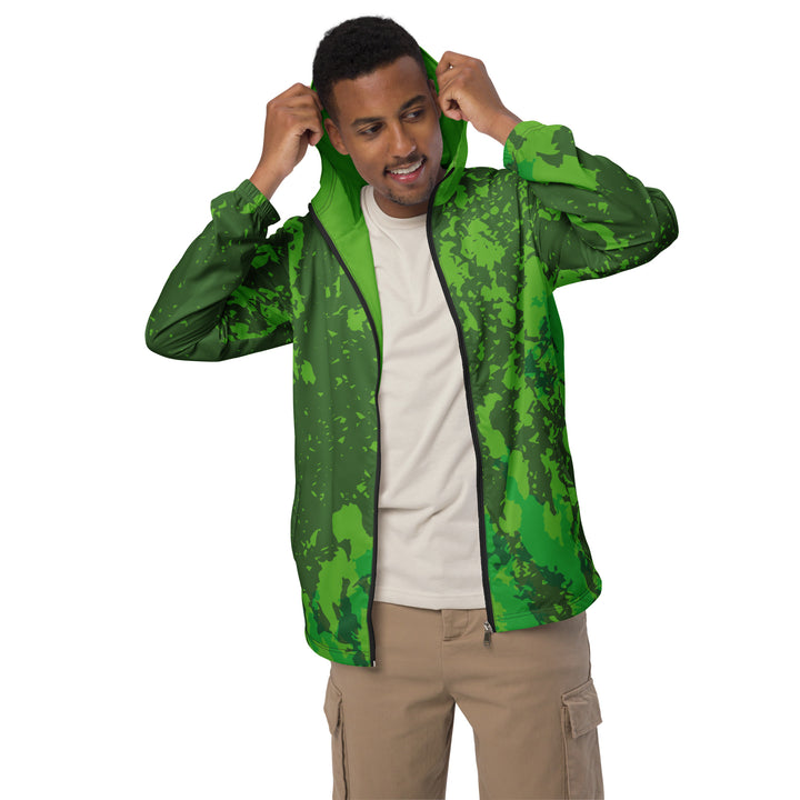 Men’s Windbreaker - Green Poison