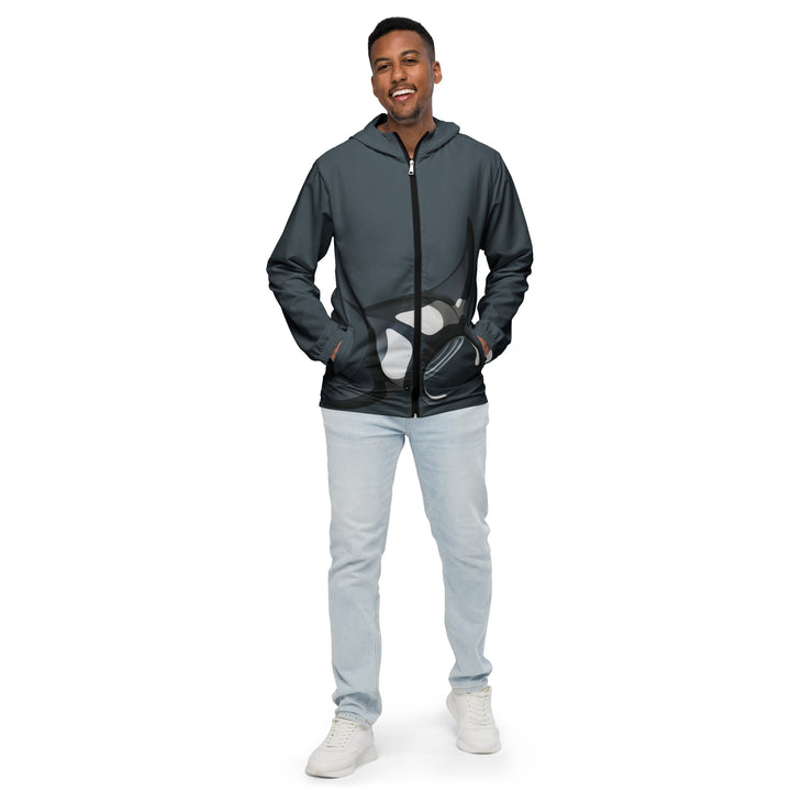 Men’s Windbreaker - Grey Manta