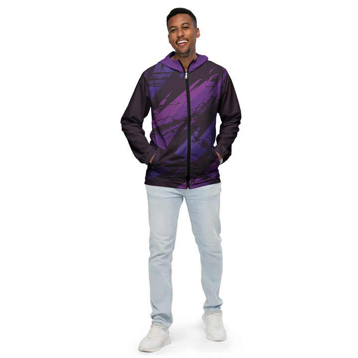 Men’s Windbreaker - Purple Rebel