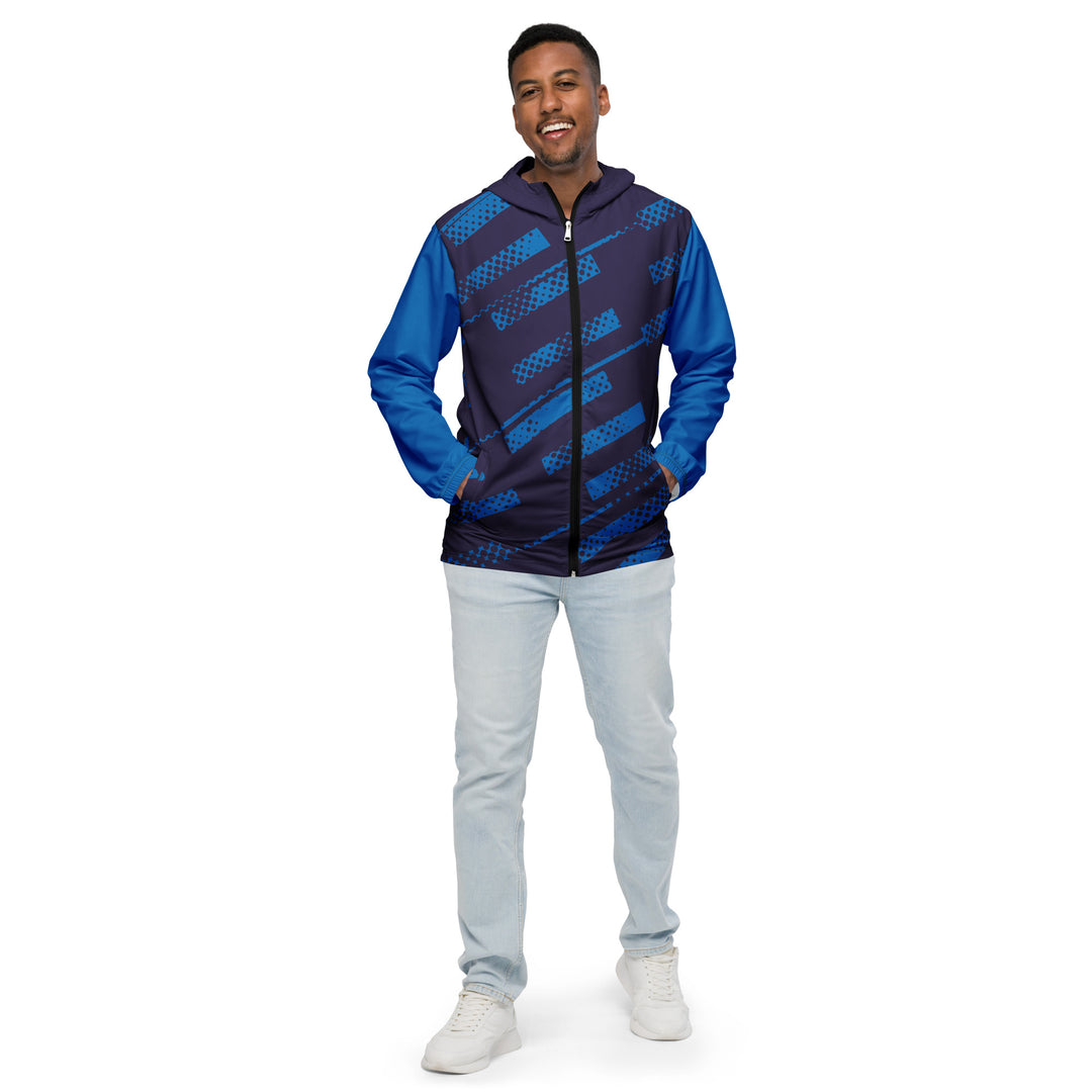 Men’s Windbreaker - Blue Frame