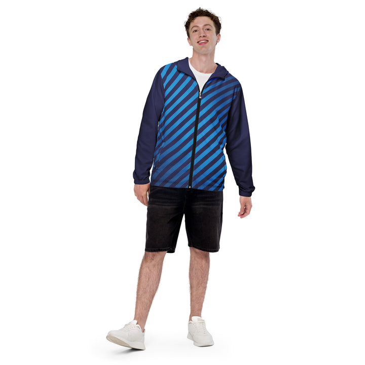 Men’s Windbreaker - Blue Slope