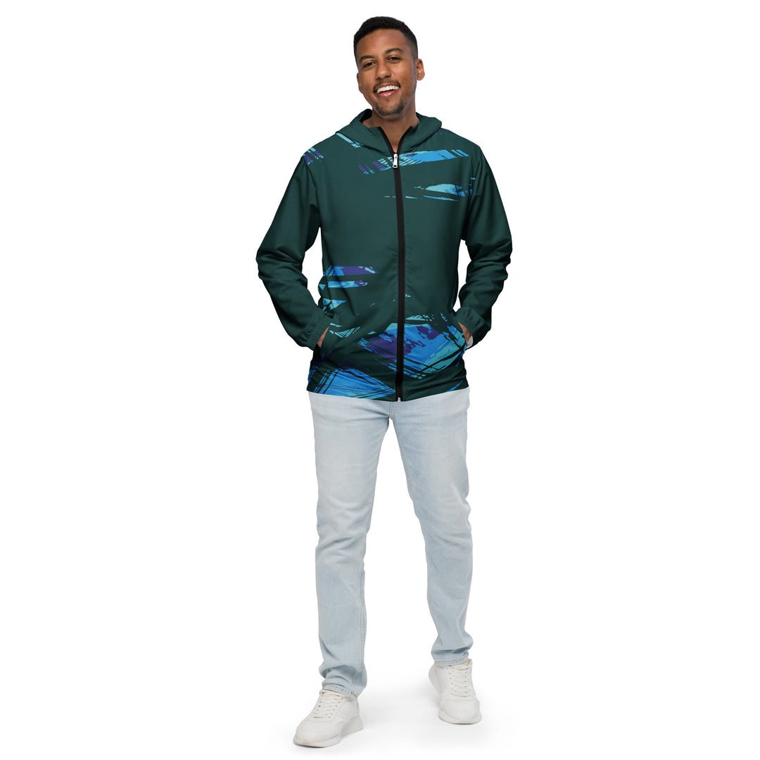 Men’s Windbreaker - Blue Secret