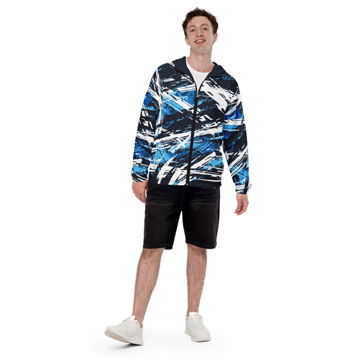 Men’s Windbreaker - Blue-White Extra