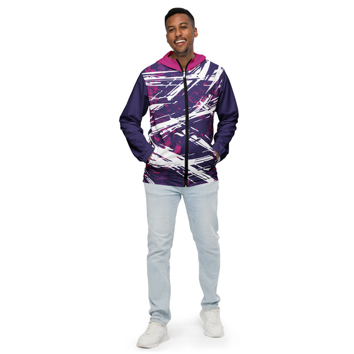 Men’s Windbreaker - Purple-Pink Desire