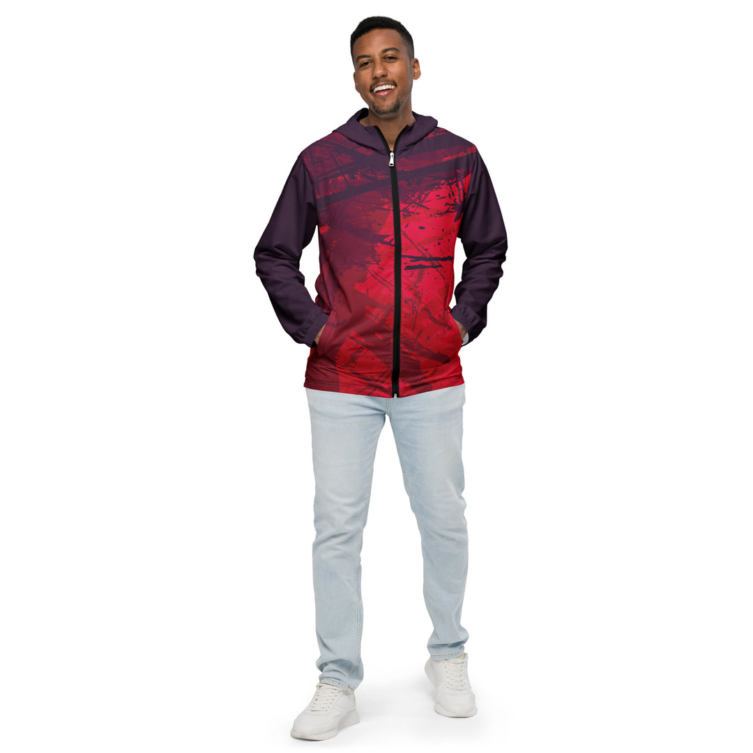 Men’s Windbreaker - Red Finish