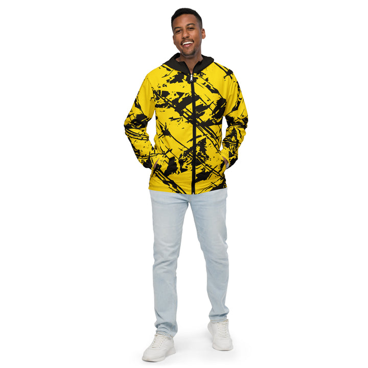 Men’s Windbreaker - Yellow-Black Source