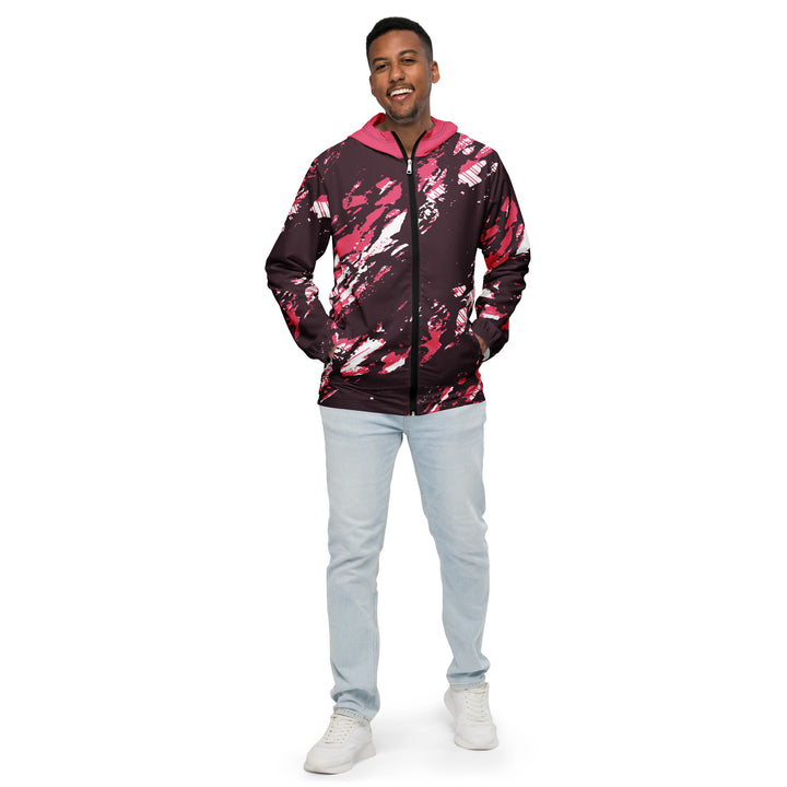 Men’s Windbreaker - Pink Ace