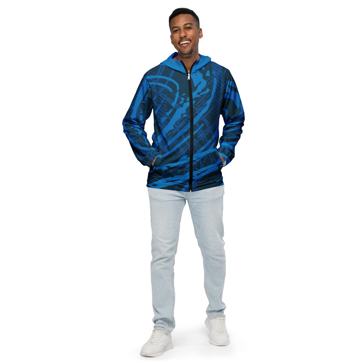 Men’s Windbreaker - Blue Whip