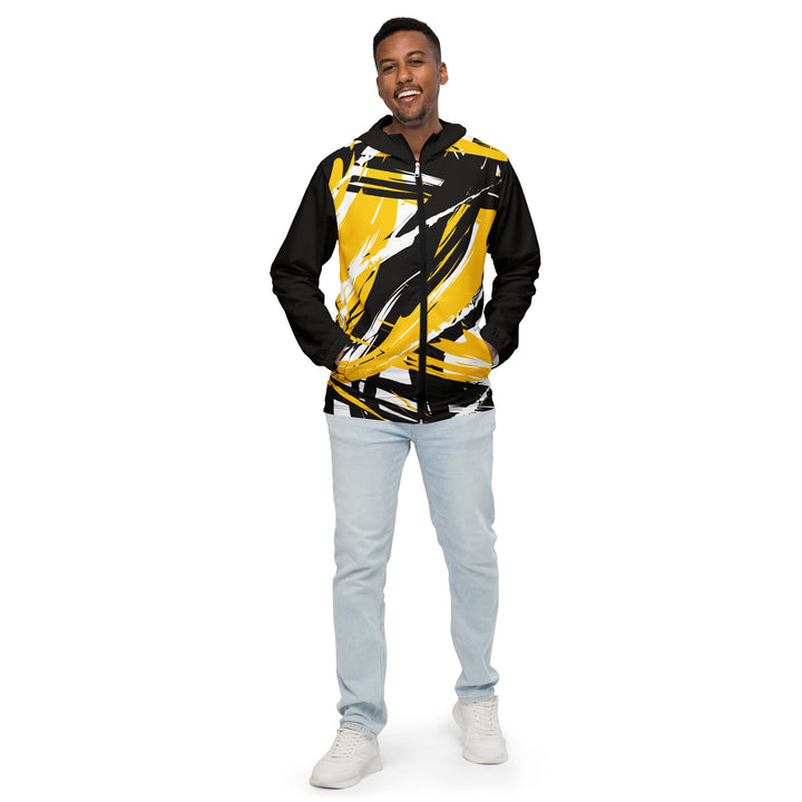 Men’s Windbreaker - Black-Yellow Craft