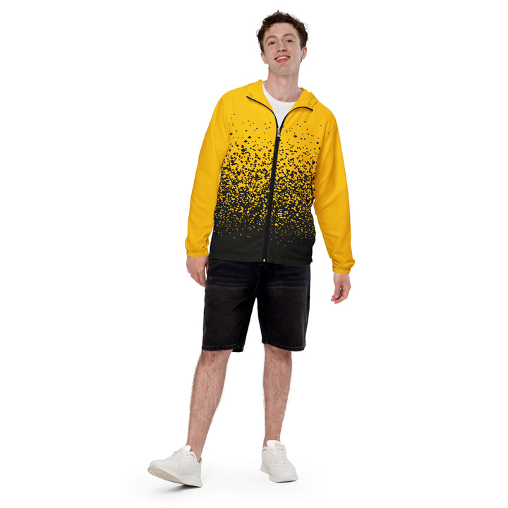 Men’s Windbreaker - Black-Yellow Fall