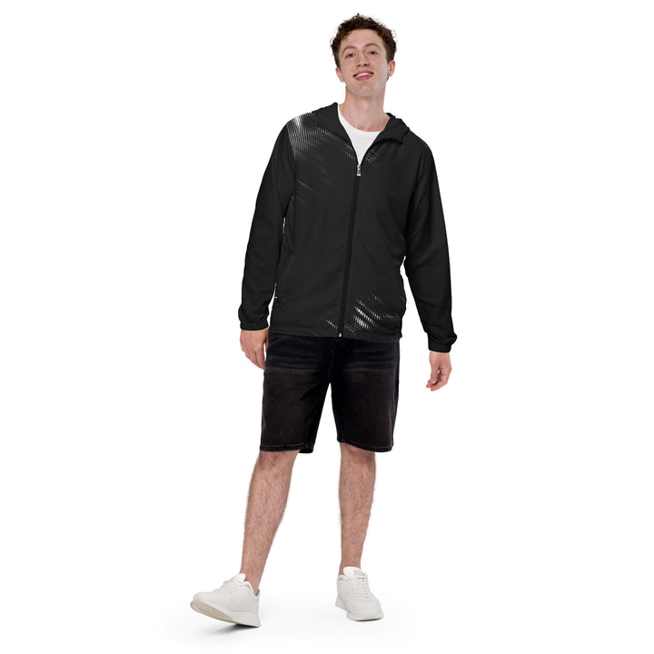 Men’s Windbreaker - Black-White Show