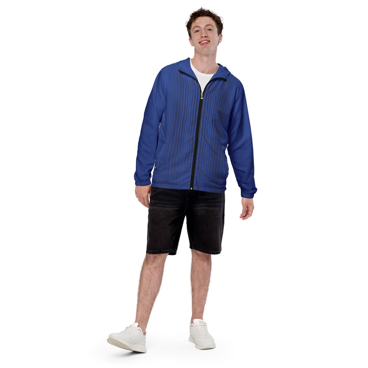 Men’s Windbreaker - Blue Beat