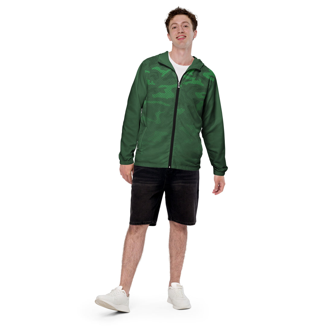 Men’s Windbreaker - Green Control