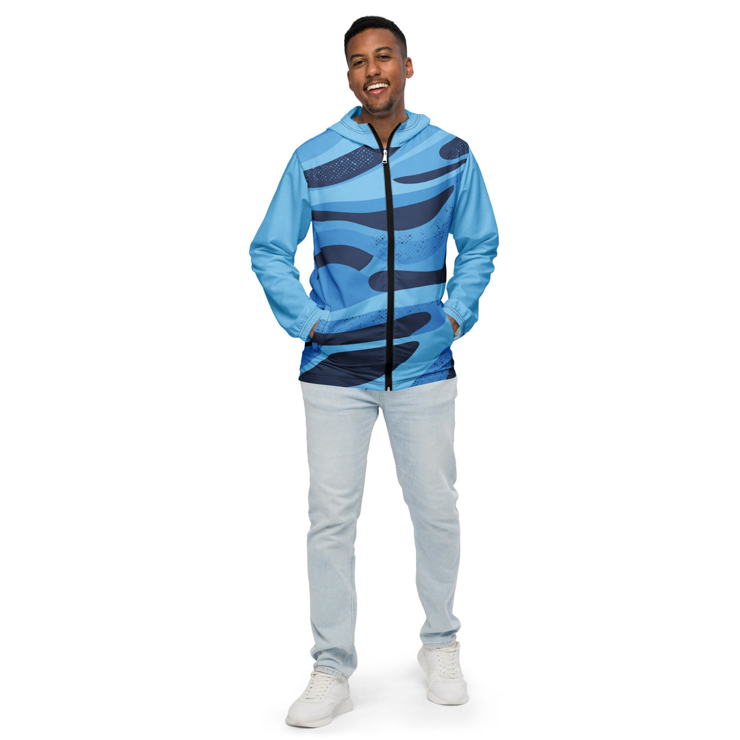 Men’s Windbreaker - Blue Go