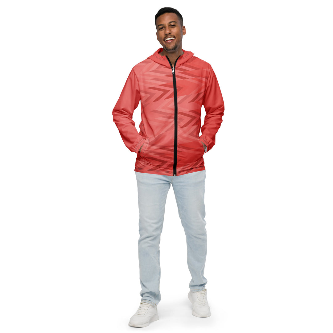 Men’s Windbreaker - Red Track