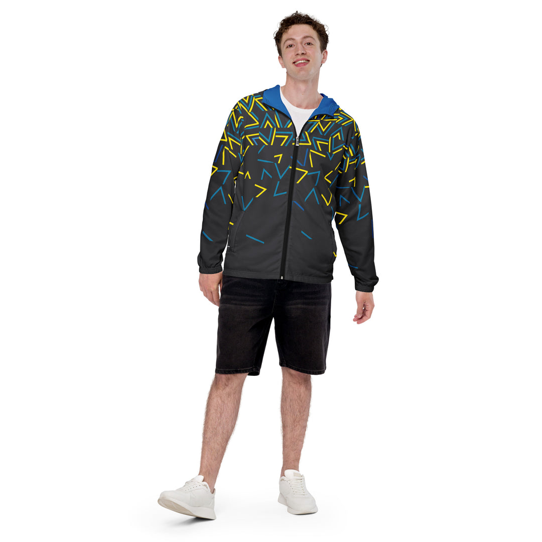 Men’s Windbreaker - Grey-Blue Fall