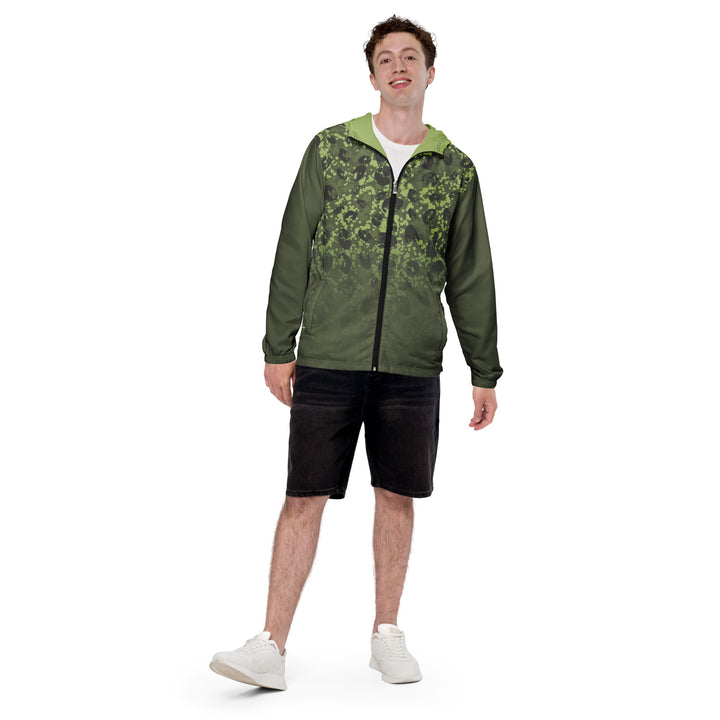 Men’s Windbreaker - Green Beans