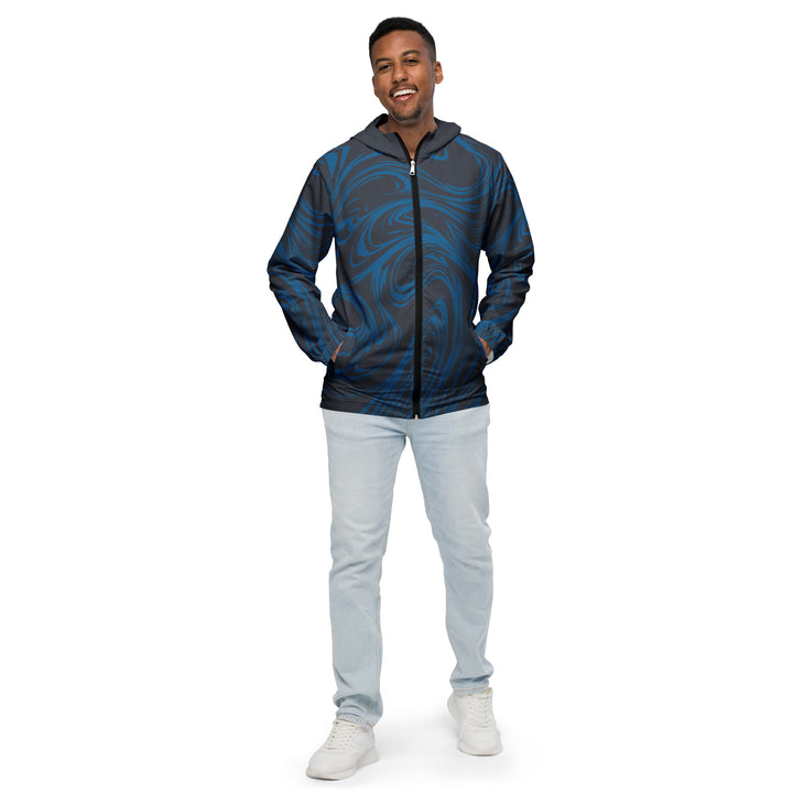 Men’s Windbreaker - Grey-Blue Blend