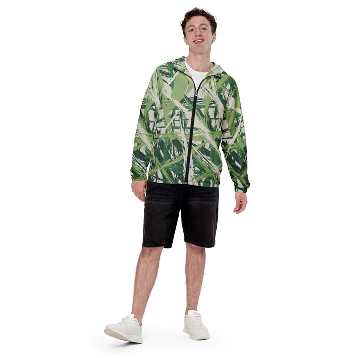 Men’s Windbreaker - Green Forest