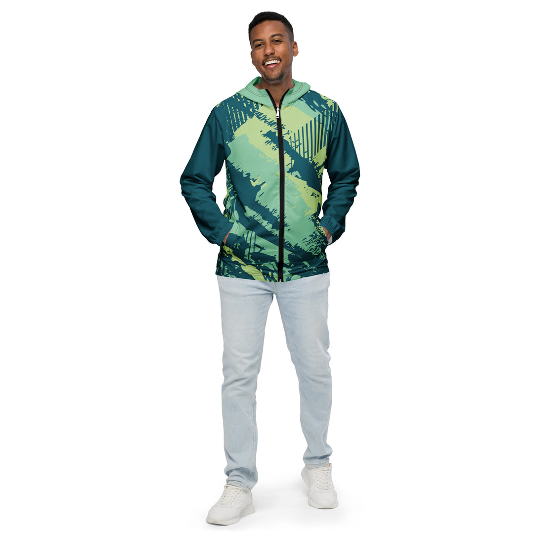 Men’s Windbreaker - Green View