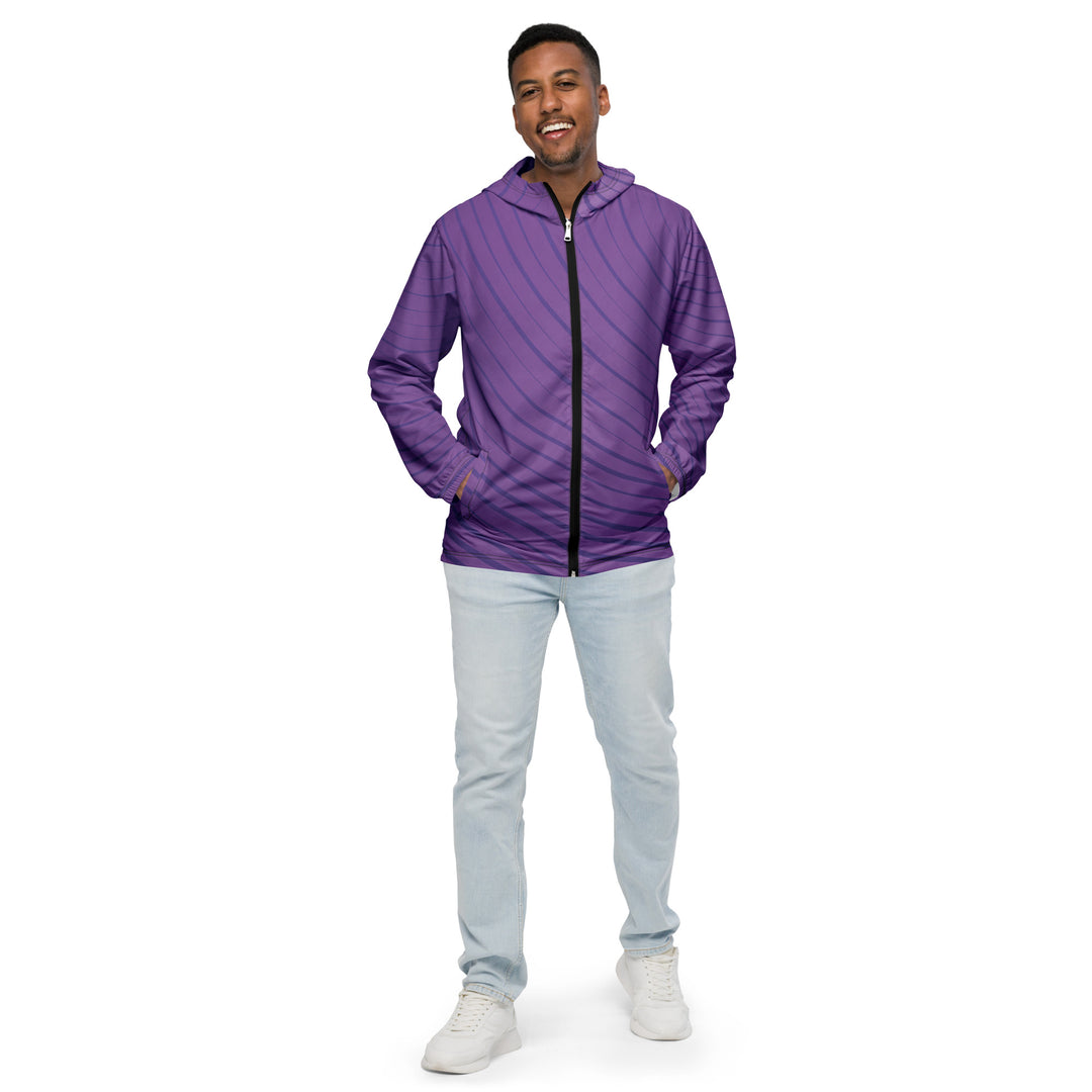 Men’s Windbreaker - Purple Sound