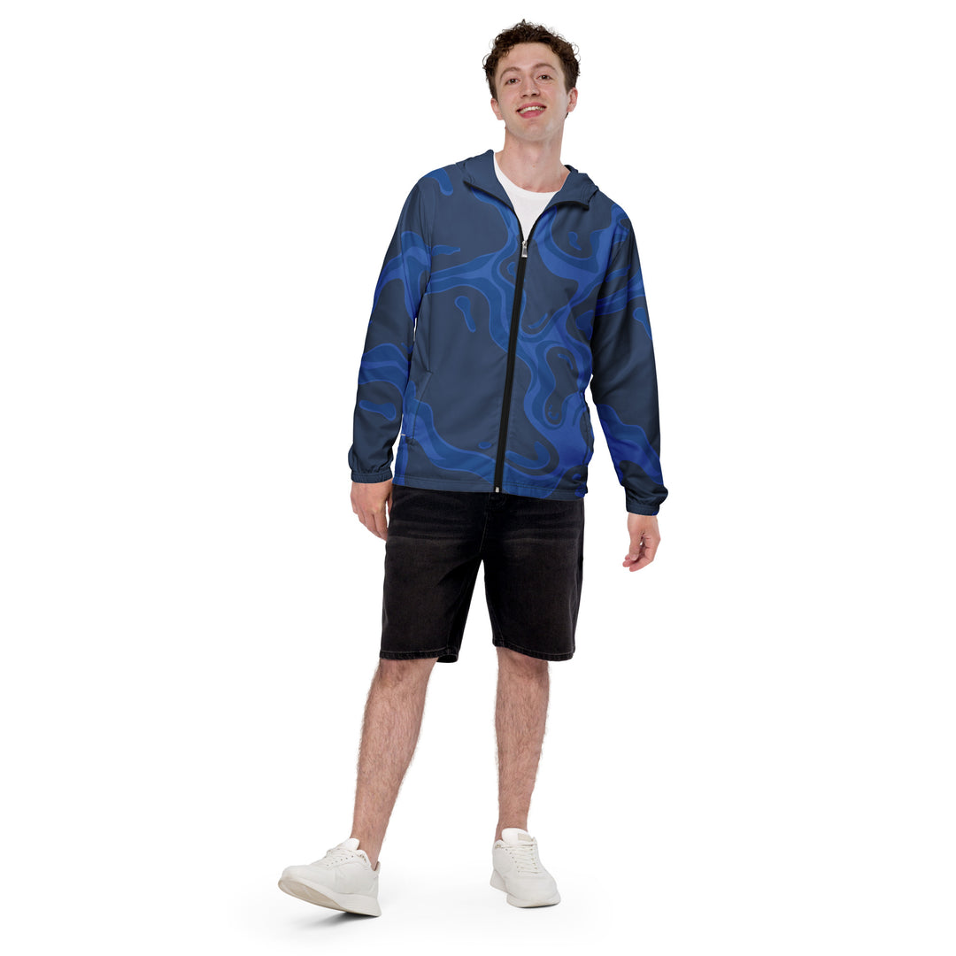 Men’s Windbreaker - Blue River