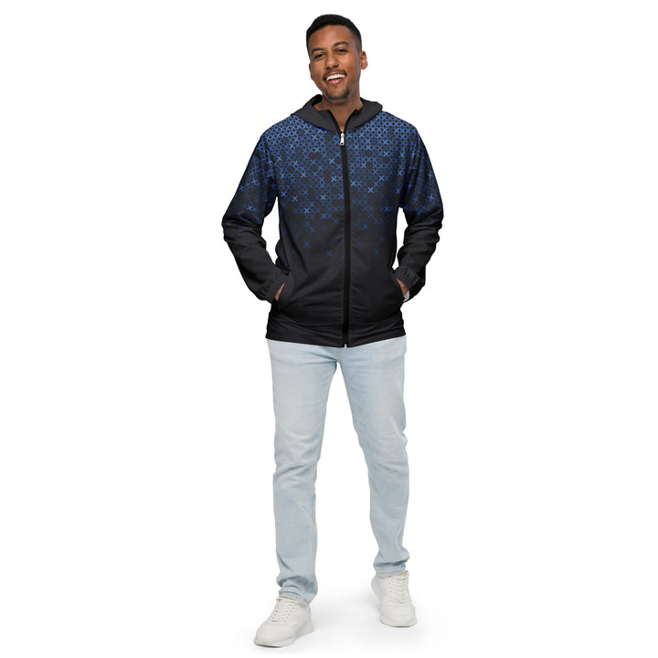 Men’s Windbreaker - Blue Cross