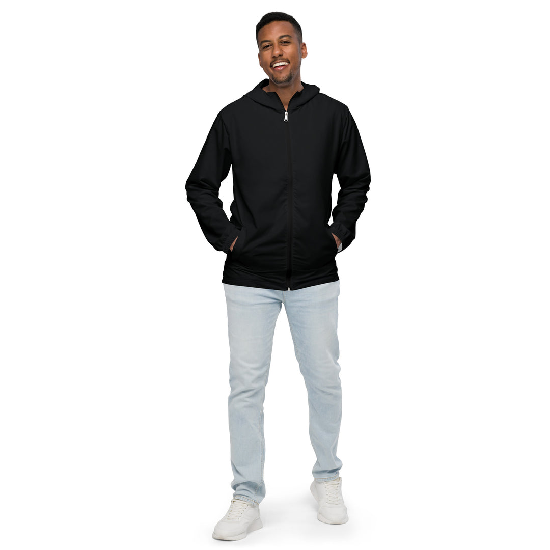 Men’s Windbreaker - Black Spartan