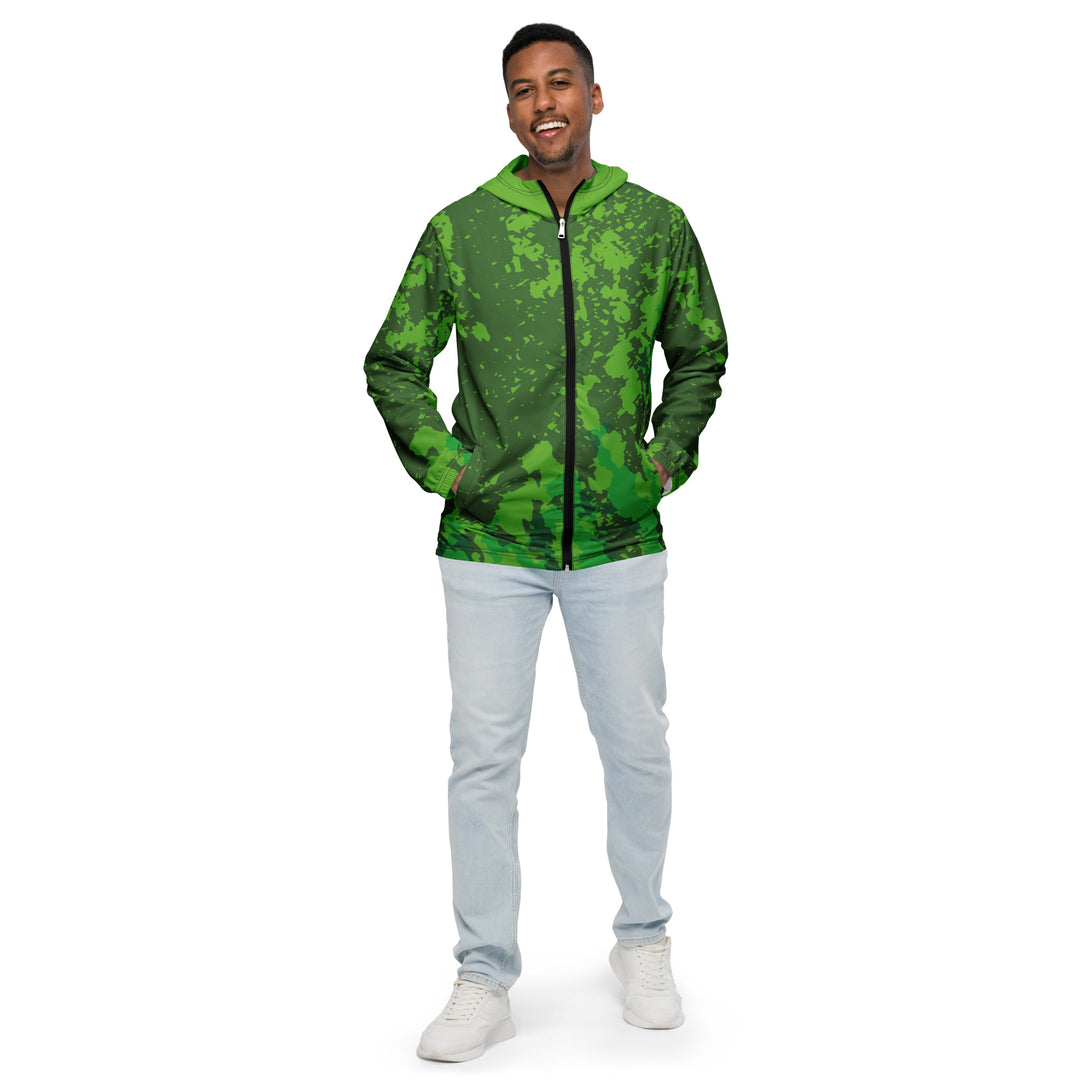 Men’s Windbreaker - Green Poison